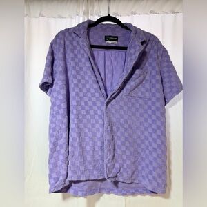 Original Use Lavender Terry Cloth Shirt